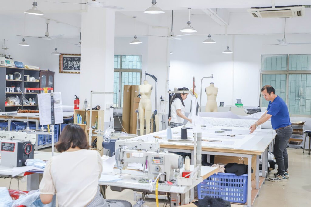 custom dress factory, women's clothing sample production (2)