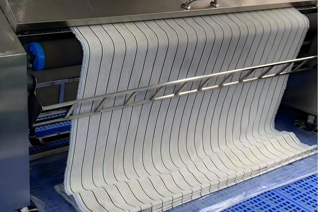 fabric shrinking machine